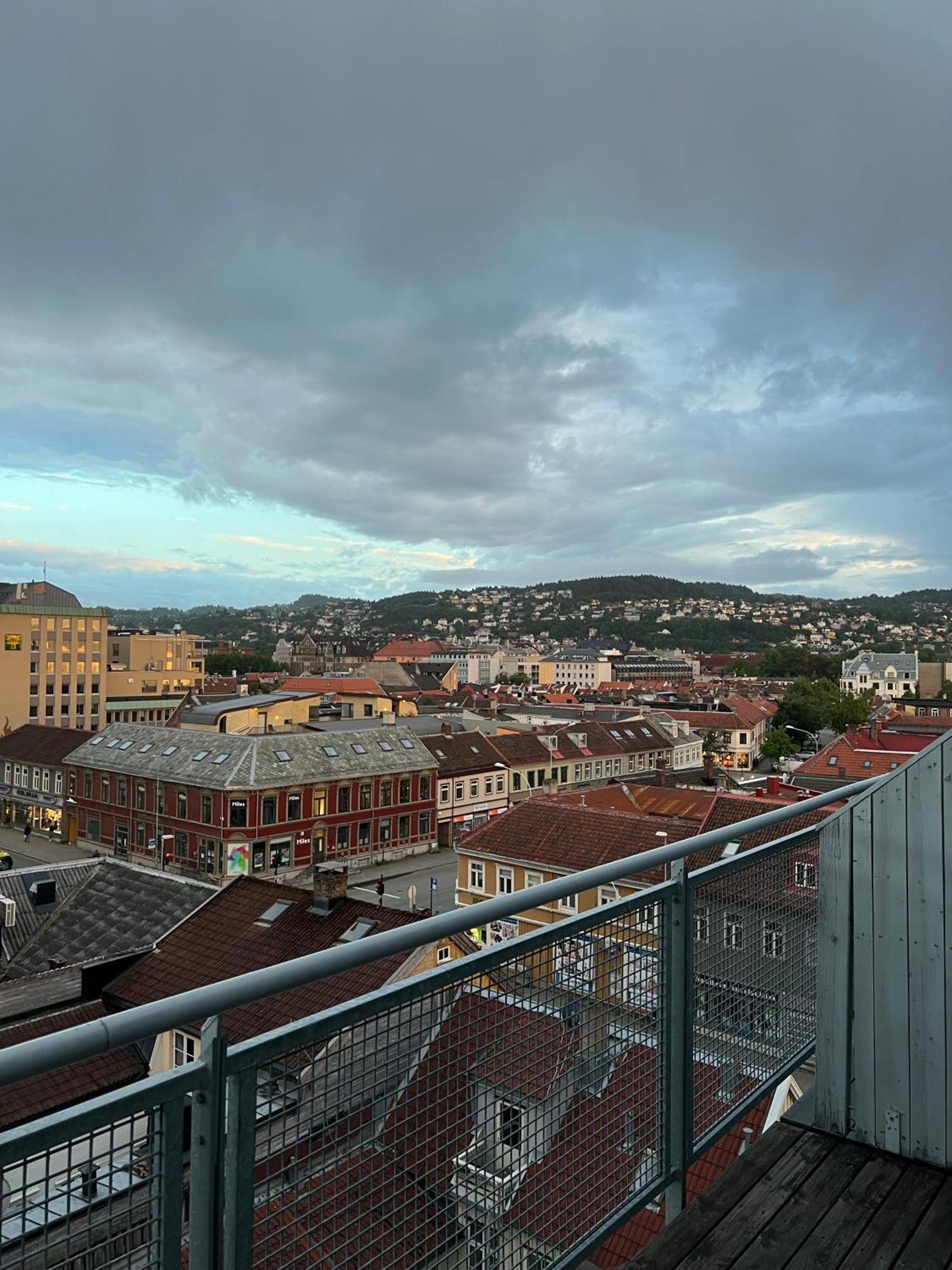 Penthouse In Trondheim City Centre Apartment ภายนอก รูปภาพ